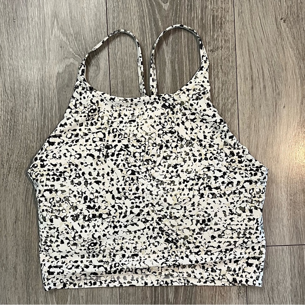 Old Navy Black and White Workout Tank